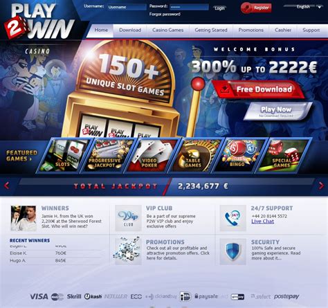 Play2win Casino Bewertung & Erfahrungen 